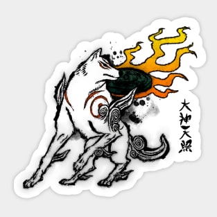 Amaterasu Ink Sticker